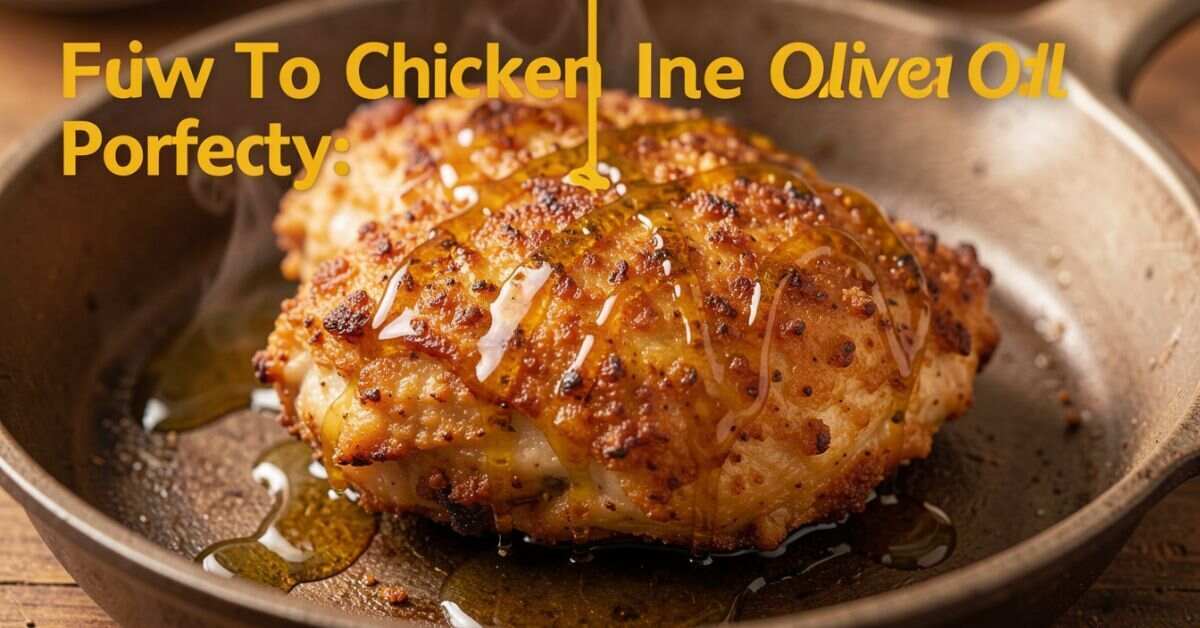 Can You Fry Chicken in Olive Oil? A Smart and Crispy Guide