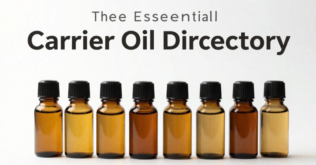 Carrier Oils for Essential Oils