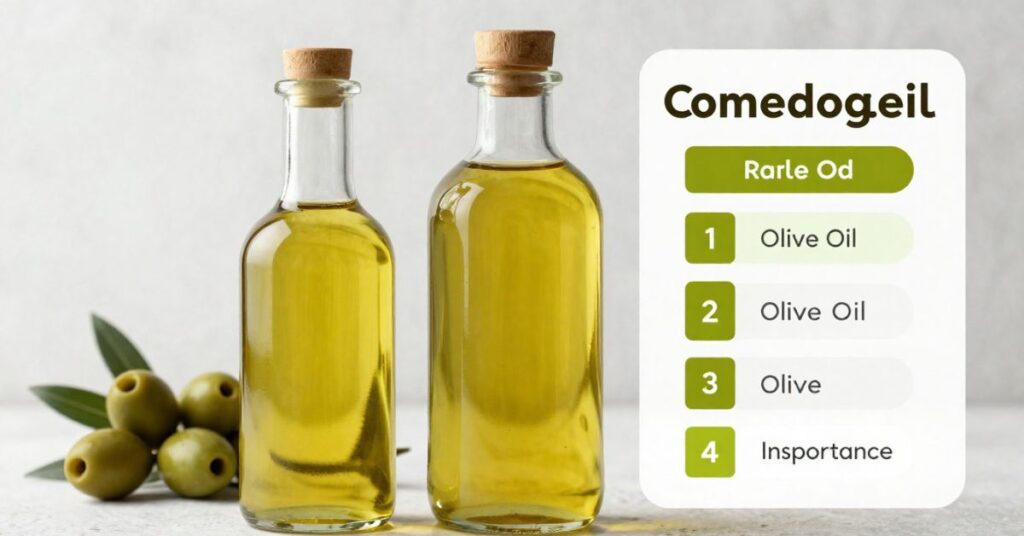 Is Olive Oil Comedogenic