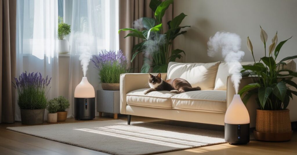 What Essential Oil Scent Covers Up Cat Litter Smell