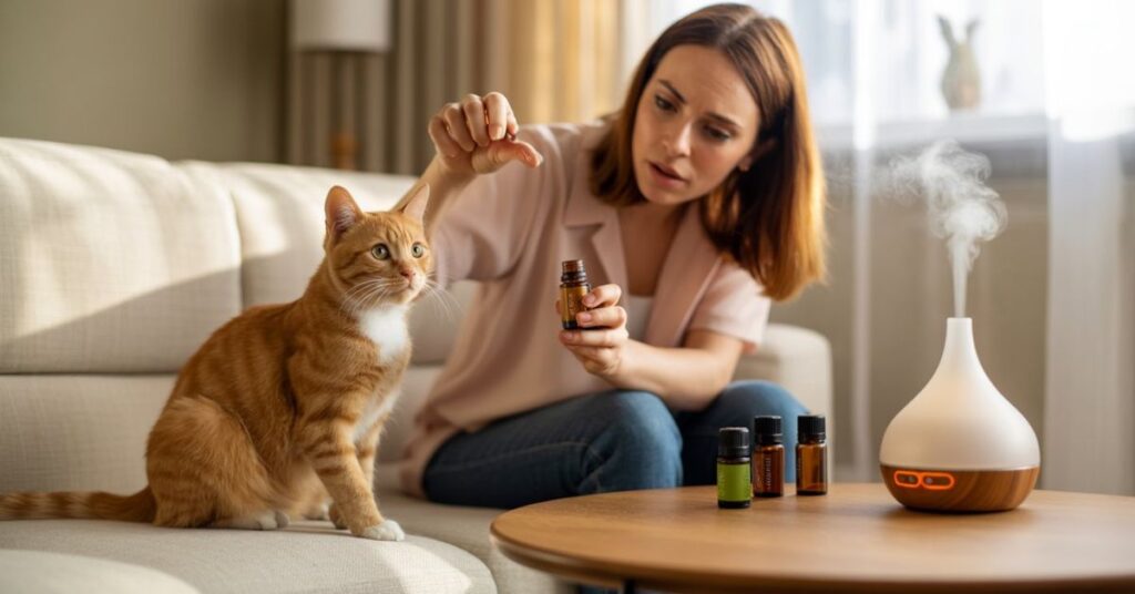 Are Essential Oils Safe for Cats