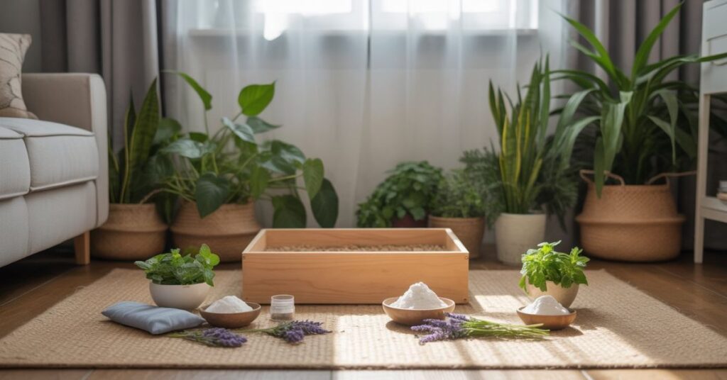 What Essential Oil Scent Covers Up Cat Litter Smell