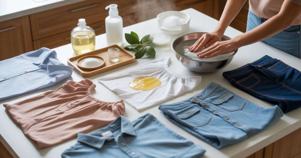 How to Get Coconut Oil Out of Clothes