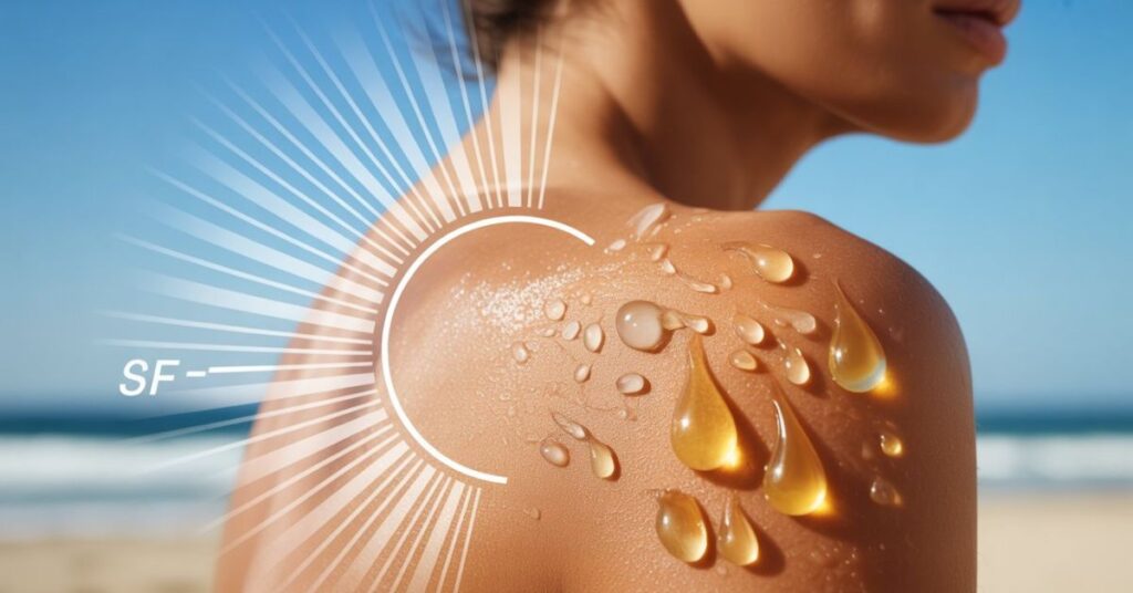 Coconut Oil as Sunscreen