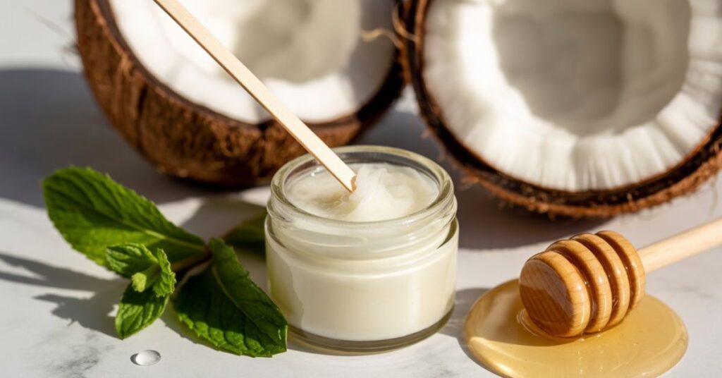 Coconut Oil for Lips
