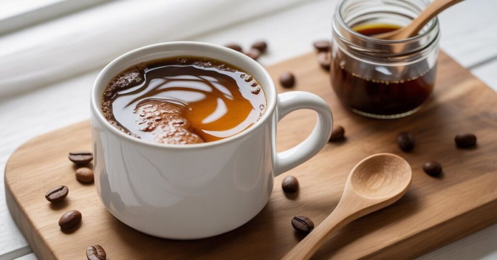 Coconut Oil in Coffee