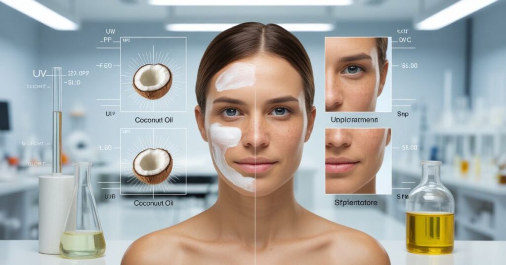 Coconut Oil as Sunscreen