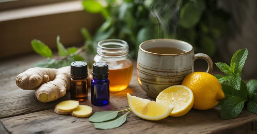 Essential Oils for Sore Throat