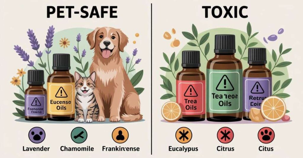 Pet Safe Essential Oils for Diffuser