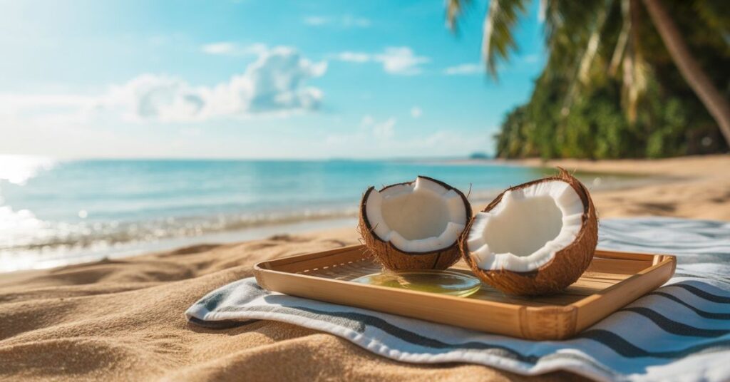 Coconut Oil for Tanning