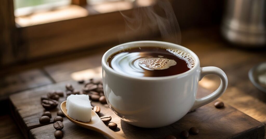 Coconut Oil in Coffee