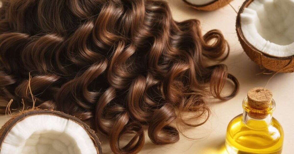 Coconut Oil for Curly Hair