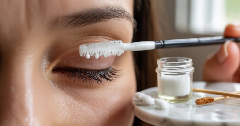 Coconut Oil for Eyelashes
