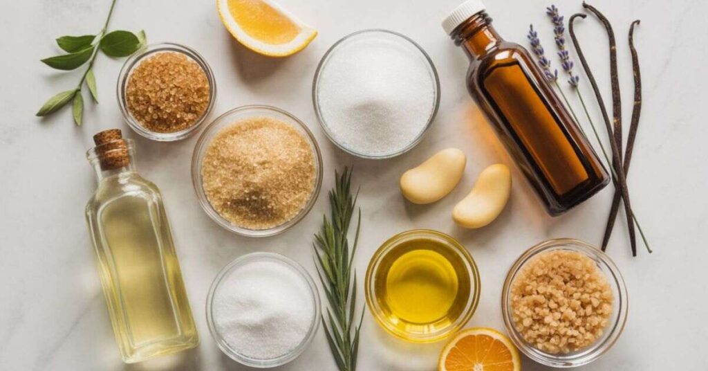 Coconut Oil Sugar Scrub