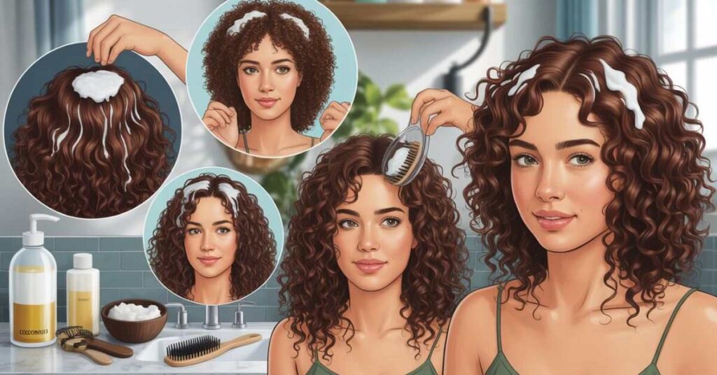 Coconut Oil for Curly Hair