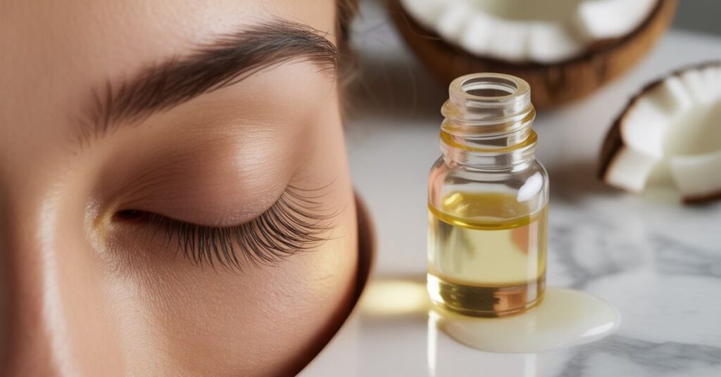 Coconut Oil for Eyelashes