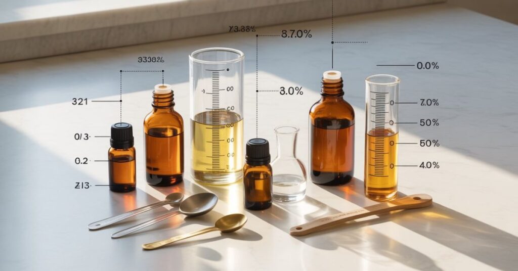 Essential Oil Dilution Chart