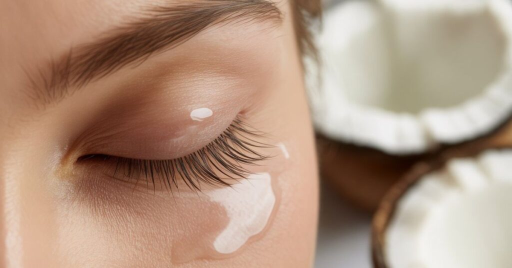 Coconut Oil for Eyelashes