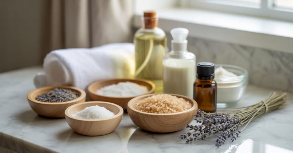 Coconut Oil Sugar Scrub