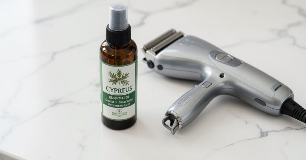 Cypress Oil for Hair Removal