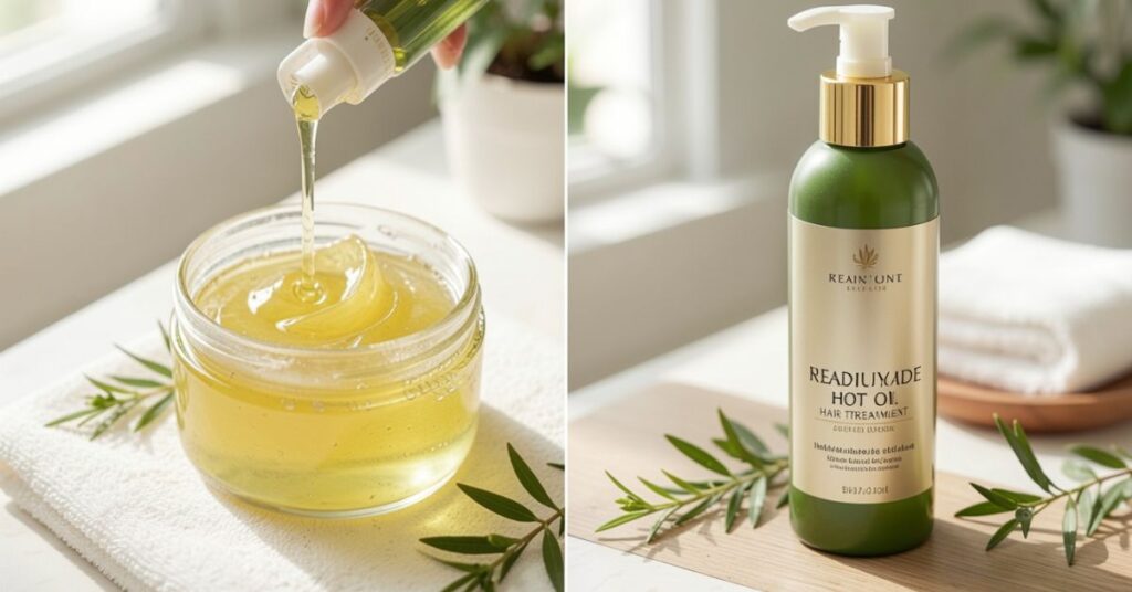 Hot Oil Treatment for Hair