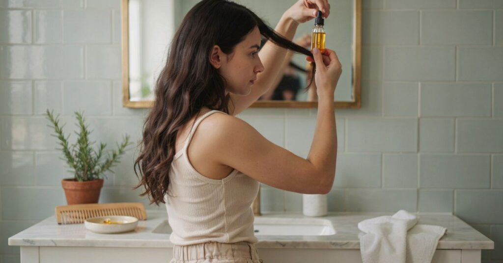 How to Use Hair Oil