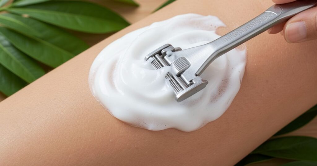 Shaving With Coconut Oil