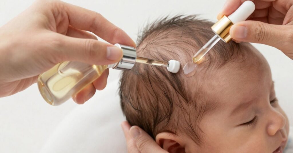 Coconut Oil for Newborn Hair