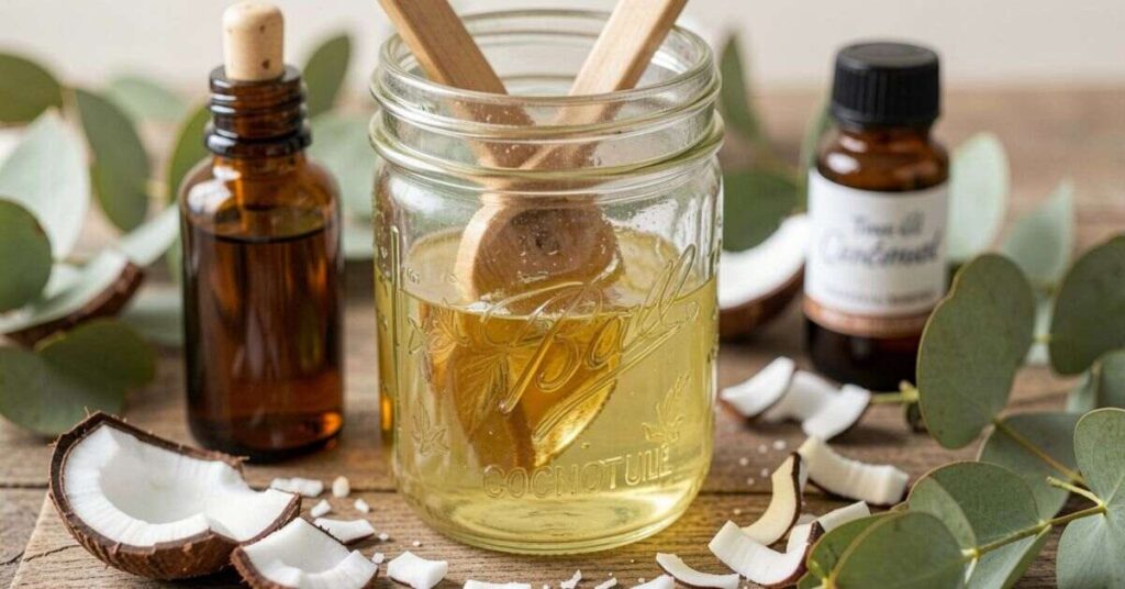 Tea Tree Oil and Coconut Oil