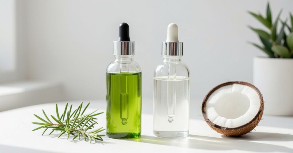 Tea Tree Oil and Coconut Oil