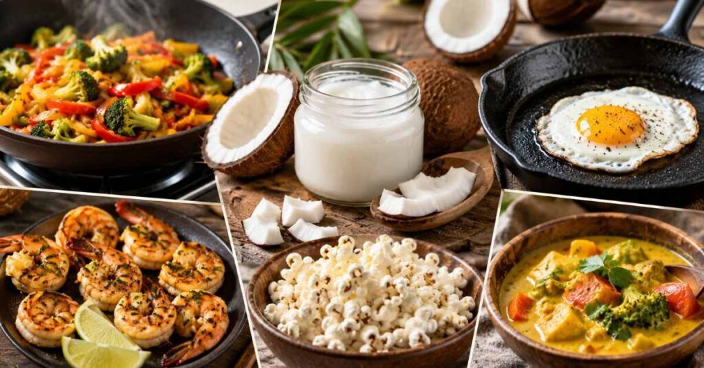 How to Cook with Coconut Oil