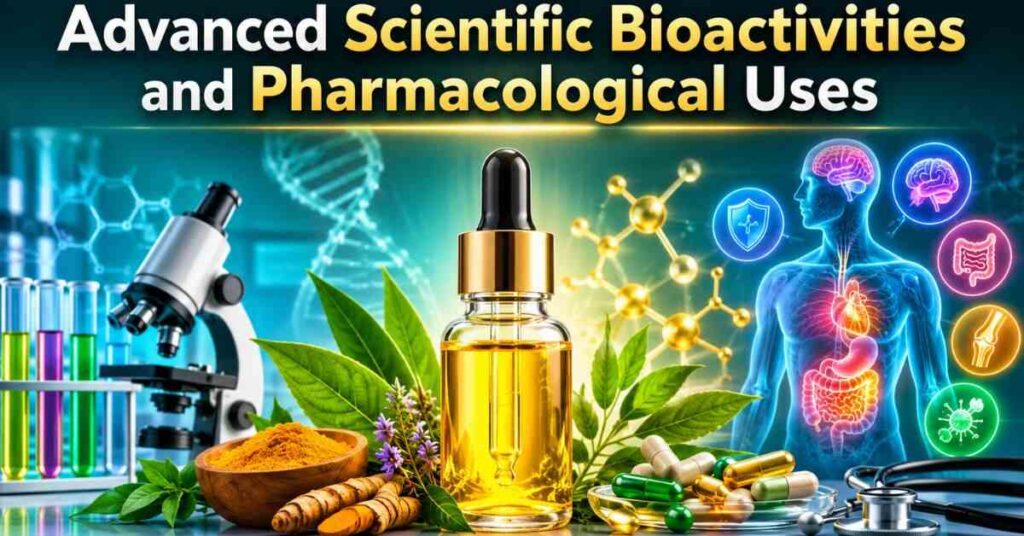 Advanced Scientific Bioactivities and Pharmacological Uses