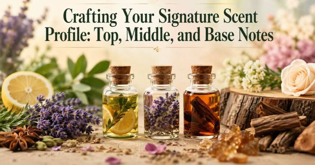 Crafting Your Signature Scent Profile: Top, Middle, and Base Notes