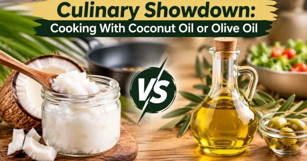 Culinary Showdown: Cooking With Coconut Oil or Olive Oil