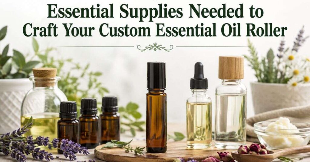 Essential Supplies Needed to Craft Your Custom Essential Oil Roller