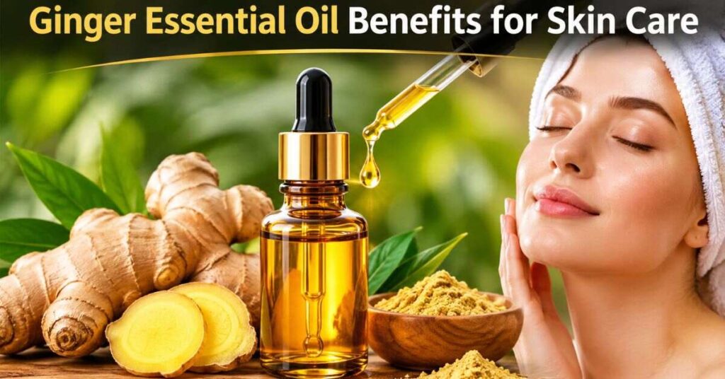 Ginger Essential Oil Benefits for Skin Care