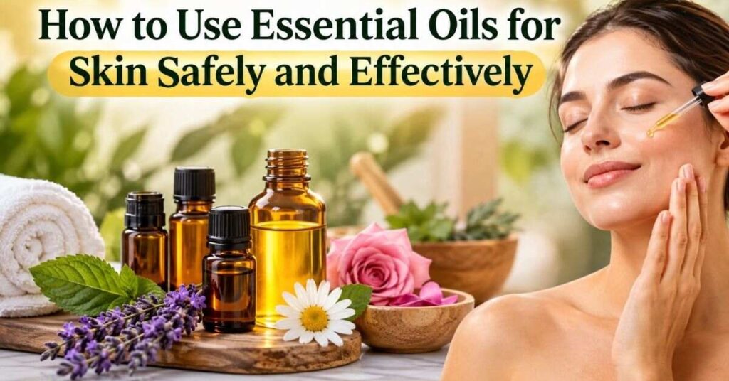 How to Use Essential Oils for Skin Safely and Effectively