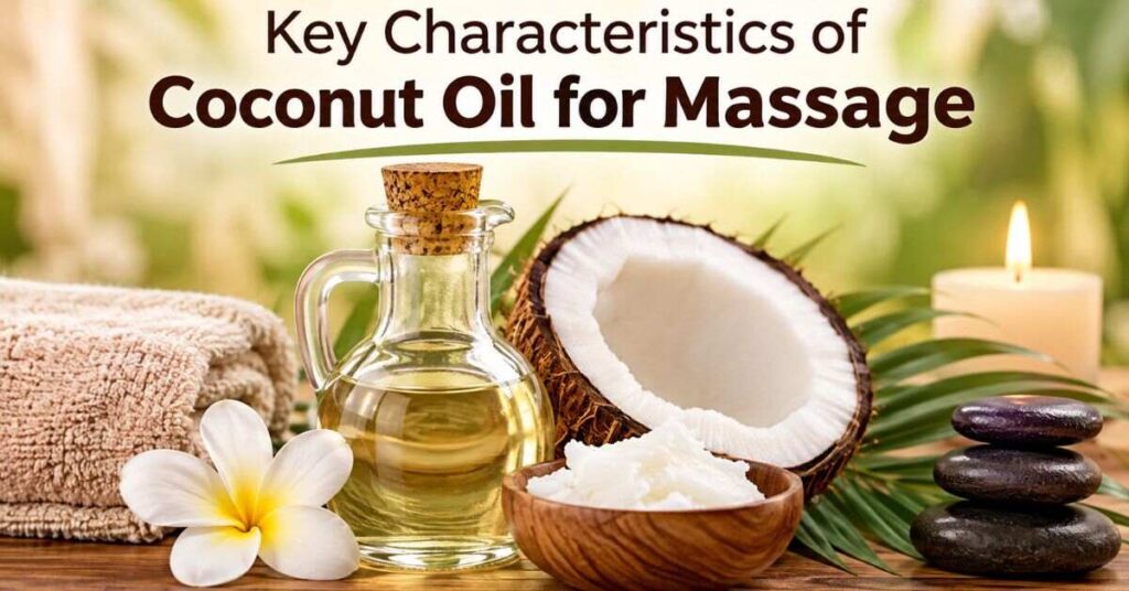 Key Characteristics of Coconut Oil for Massage
