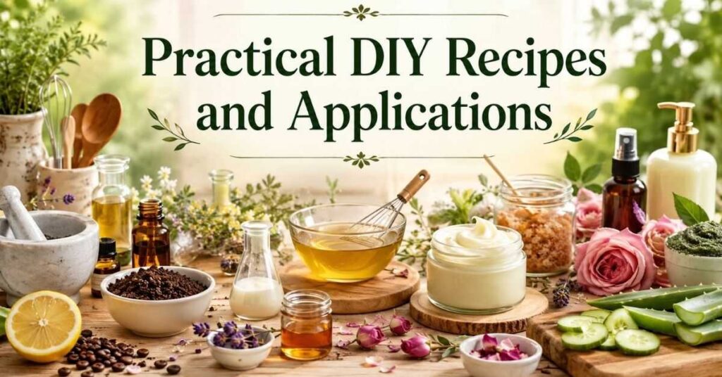 Practical DIY Recipes and Applications