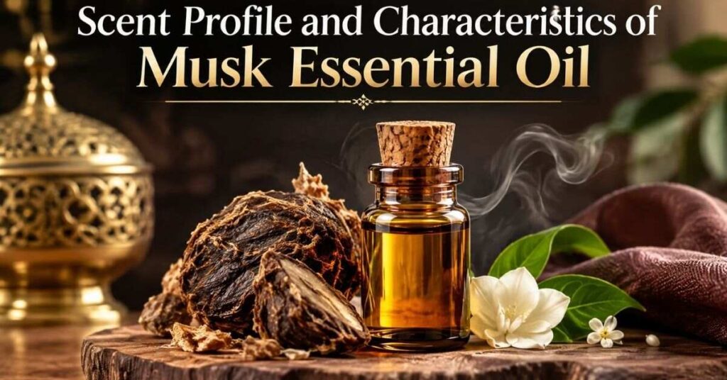 Scent Profile and Characteristics of Musk Essential Oil