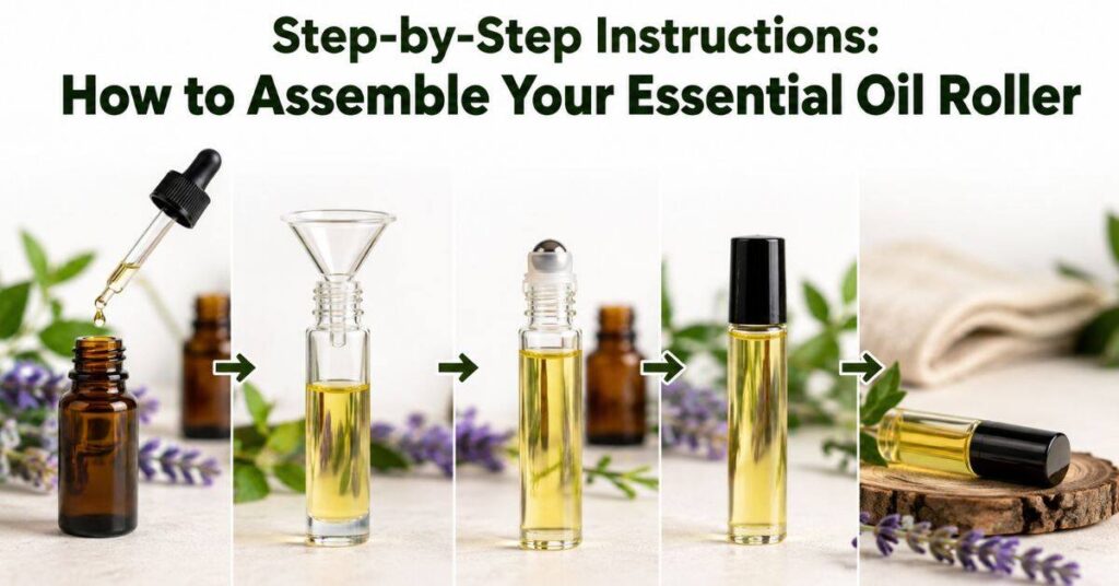 Step-by-Step Instructions: How to Assemble Your Essential Oil Roller