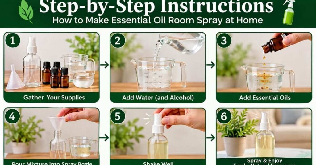 Step-by-Step Instructions: How to Make Essential Oil Room Spray at Home