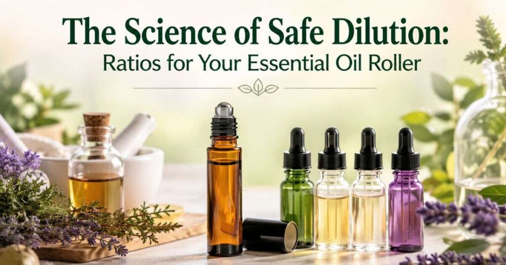 The Science of Safe Dilution: Ratios for Your Essential Oil Roller