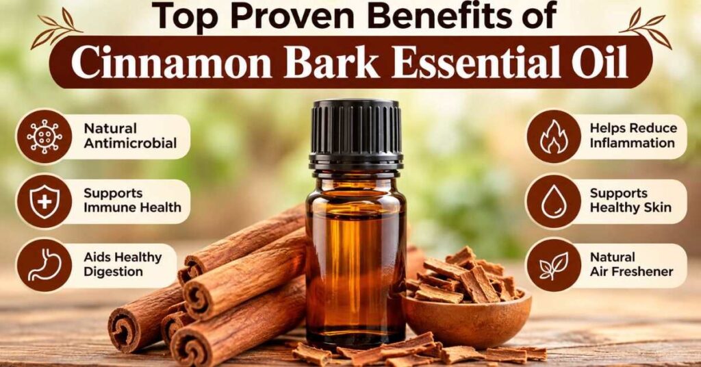 Top Proven Benefits of Cinnamon Bark Essential Oil