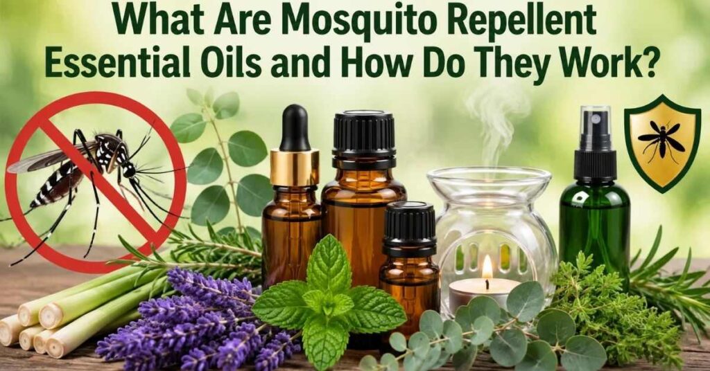 What Are Mosquito Repellent Essential Oils and How Do They Work?