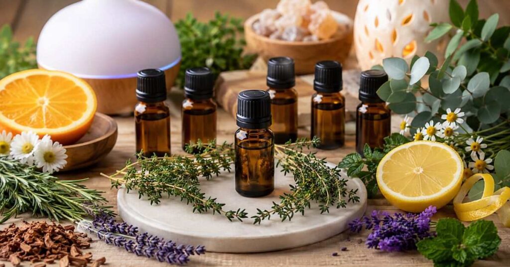 What Goes with Thyme Essential Oil