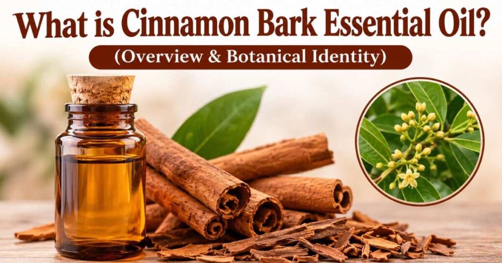 What is Cinnamon Bark Essential Oil? (Overview & Botanical Identity)