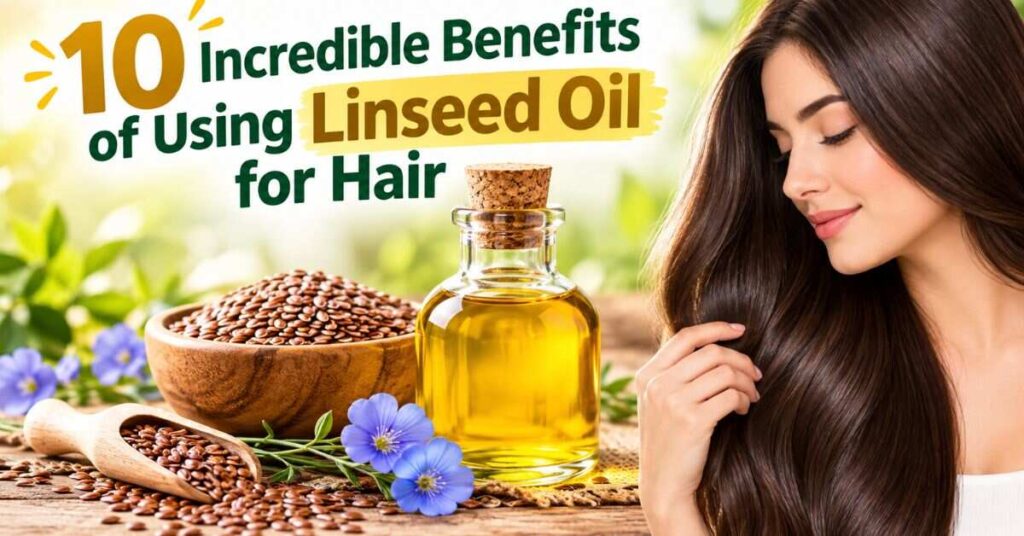 10 Incredible Benefits of Using Linseed Oil for Hair