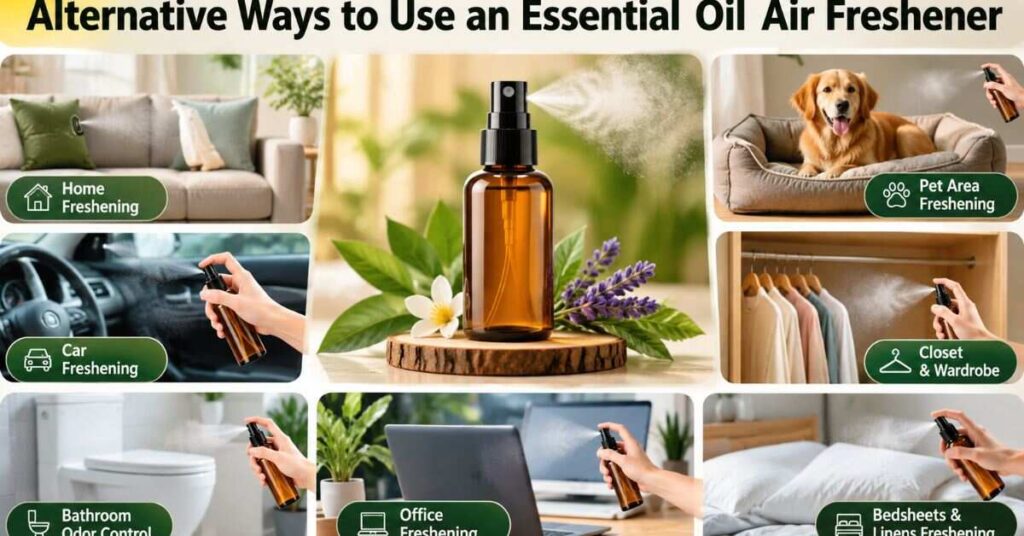 Alternative Ways to Use an Essential Oil Air Freshener