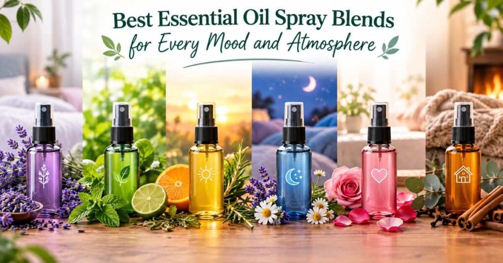 Best Essential Oil Spray Blends for Every Mood and Atmosphere